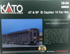 KATO 106-084 AT & SF 'El Capitan' 10 Car Set N SCALE