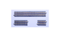 Kato 2-105 Unitrack 60mm Straight Track 4pcs Code 83 HO Scale