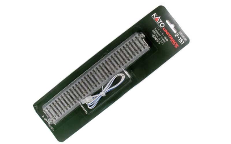 Kato 2-151 Unitrack Code 83 246mm Straight Feeder Track HO Gauge