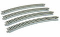 Kato 20-140 Unitrack Curved Track 381mm 30 Degrees 4 Pack N Scale