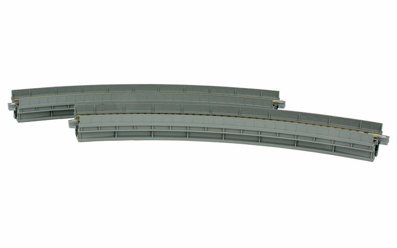 Kato 20-510 Unitrack Single Track Curved Viaduct 282mm 45 Degrees 2 Pack N Scale