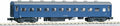 Kato 5133-2 Passenger Car SUHA 43 Blue N Scale