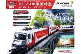 Kato Glacier Express St.Moritz/Davos Zermatt N Scale