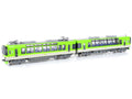 Kato 10-1528 Eizan Electric Railway 900 Series Aomomiji Kirara 2-Car Set Maple Green Special Edition N Scale