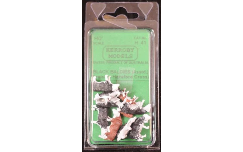 Kerroby Models H41 Black Baldies HO Scale