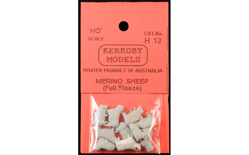 Kerroby Models H13 Merino Sheep HO Scale