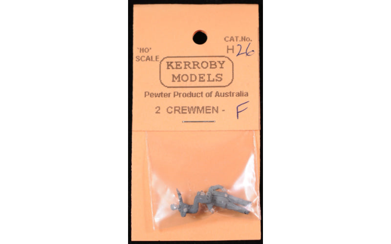 Kerroby Models H26 Crewmen F HO Scale