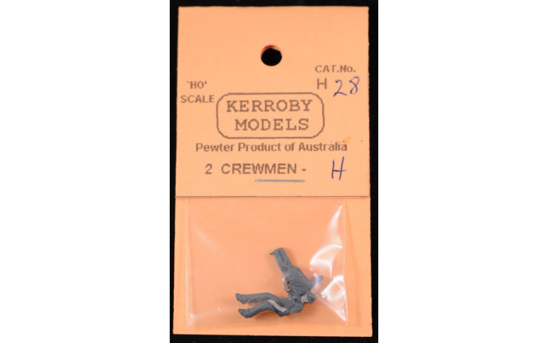 Kerroby Models H28 Crewmen H HO Scale