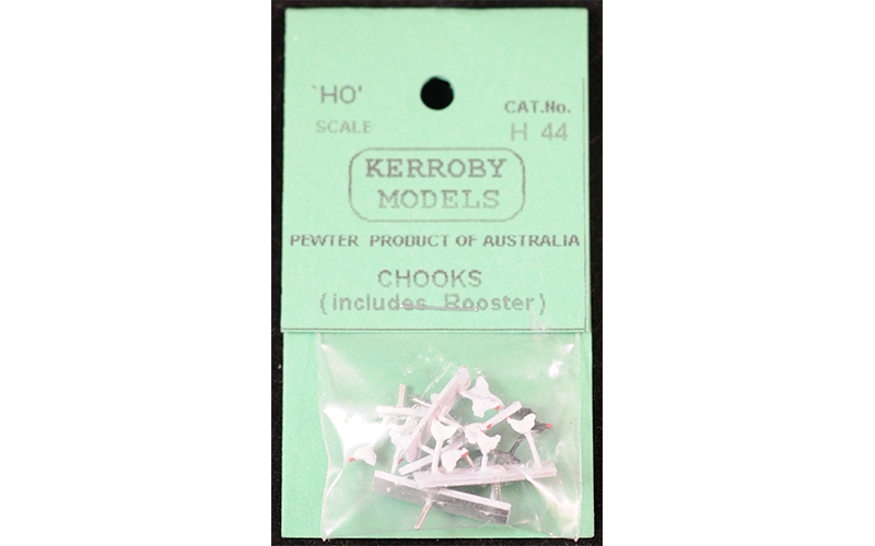 Kerroby Models H44 Chooks HO Scale