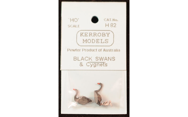 Kerroby Models H82 Black Swans HO Scale