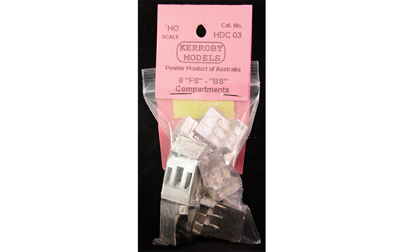 Kerroby Models HDC03 8 "FS" - "BS" Compartments HO Scale