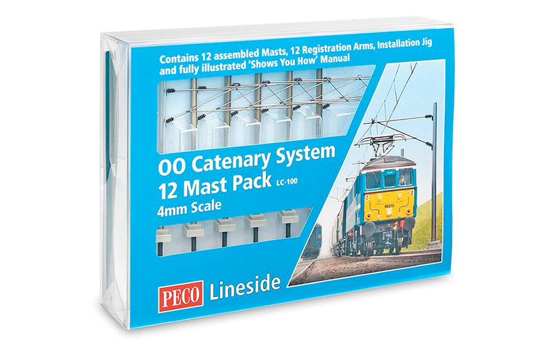 Peco Pecolectrics LC-100 Catenary System Startup Pack OO/HO Scale