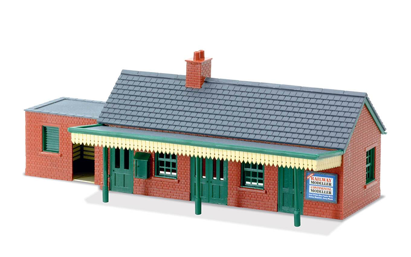 Peco Lineside Kit LK-12 Brick Country Station OO/HO Scale