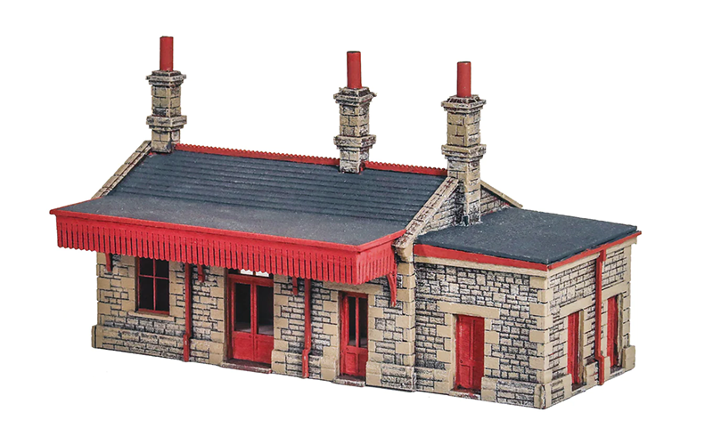Peco Lineside Kit LK-12101 Country Station Kit Code 55 TT:120 Scale