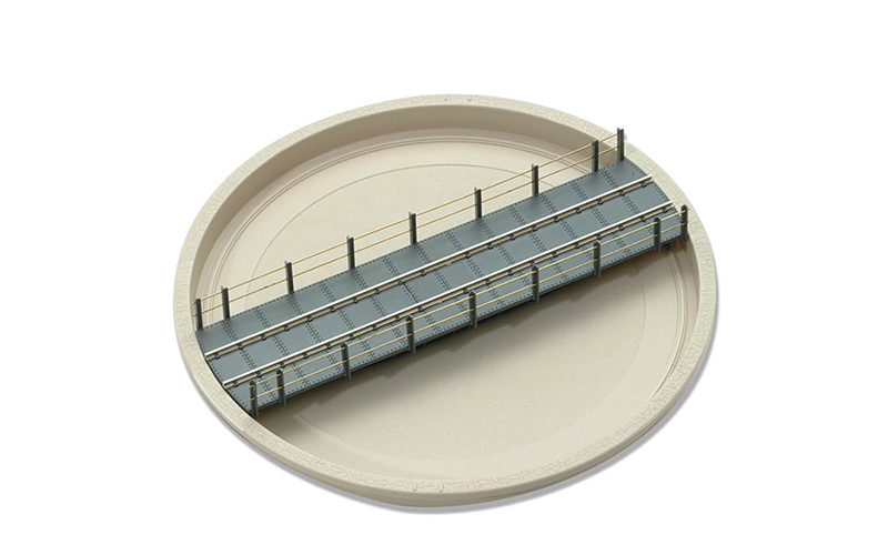Peco Lineside Kit LK-1455 Turntable Code 75 HOm Scale
