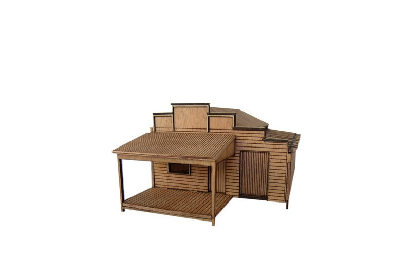 Little Building Co Bakers Shop HO Scale