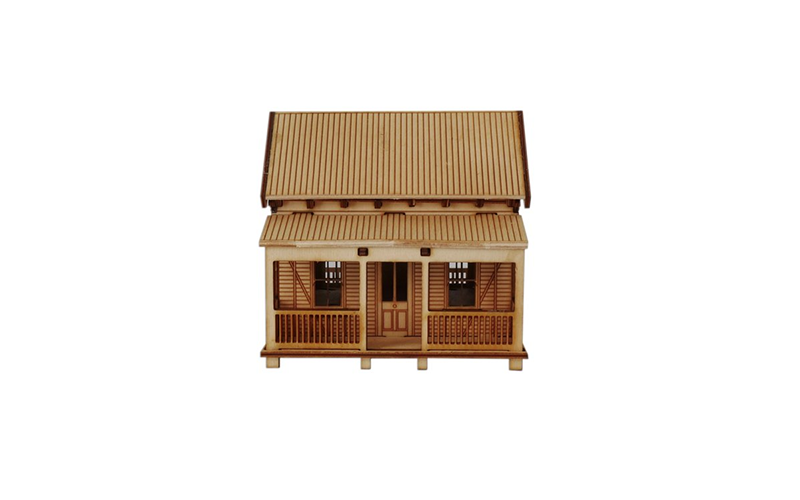 Little Building Co Colonial Gable Cottage HO Scale