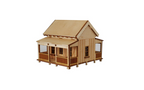 Little Building Co Colonial Gable Cottage HO Scale