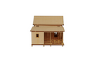 Little Building Co Colonial Gable Cottage with Rear Addition HO Scale