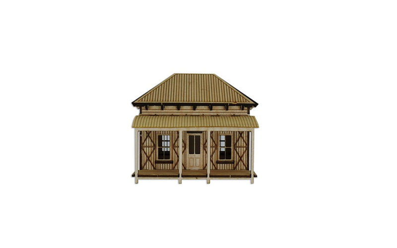 Little Building Co Miners Cottage HO Scale