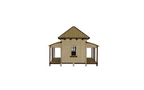 Little Building Co Miners Cottage HO Scale