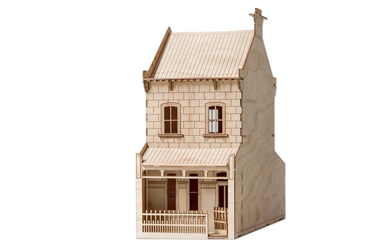 Little Building Co Paddington Terrace (Right Hand) HO Scale