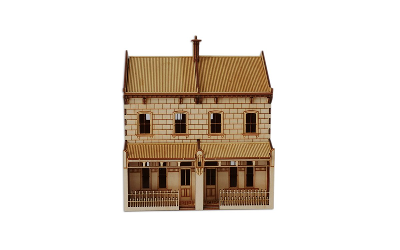 Little Building Co Paddington Terrace Semi HO Scale