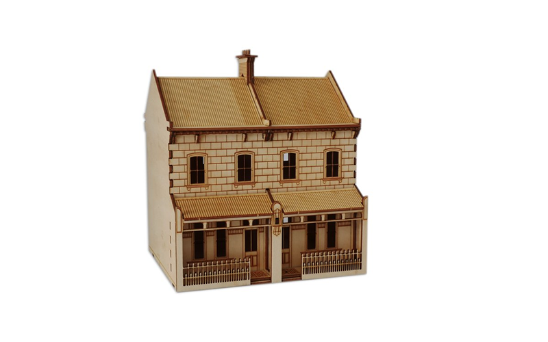 Little Building Co Paddington Terrace Semi HO Scale