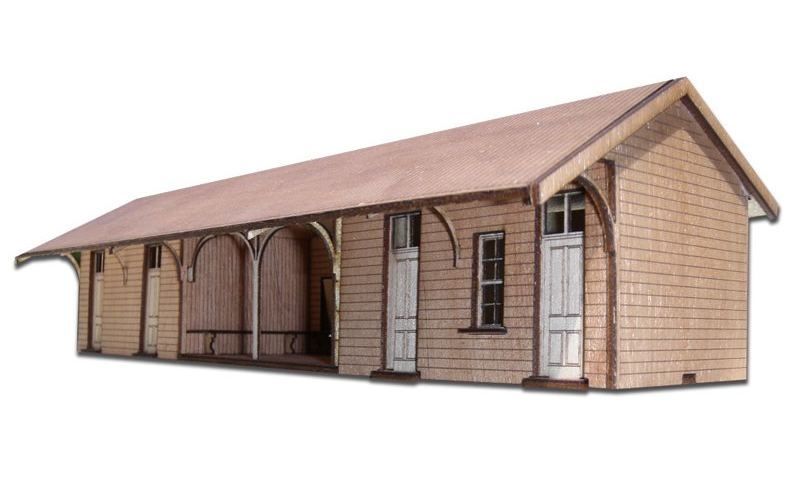 Little Building Co Queensland Rail 60' Station HO Scale
