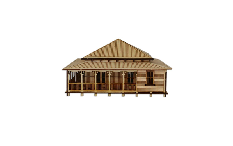 Little Building Co Queenslander Classic HO Scale
