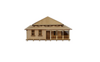 Little Building Co Queenslander Classic HO Scale