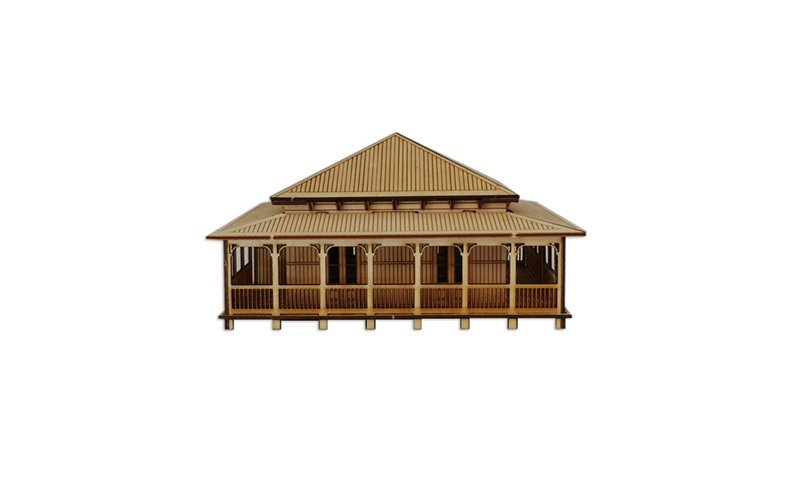 Little Building Co Queenslander Classic HO Scale