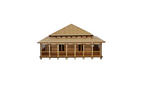 Little Building Co Queenslander Classic HO Scale