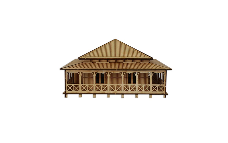 Little Building Co Queenslander Diamond HO Scale