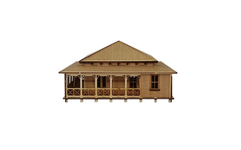 Little Building Co Queenslander Diamond HO Scale
