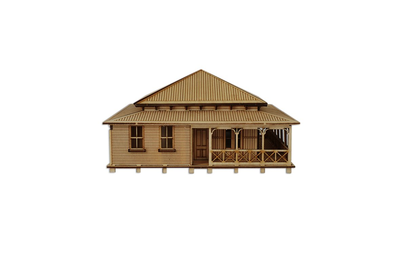 Little Building Co Queenslander Diamond HO Scale