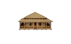 Little Building Co Queenslander Diamond HO Scale