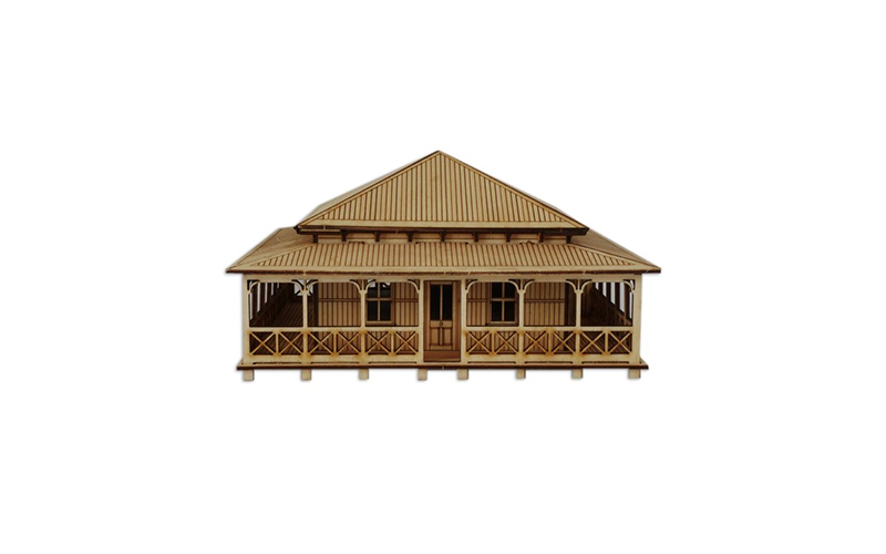 Little Building Co Queenslander Diamond HO Scale