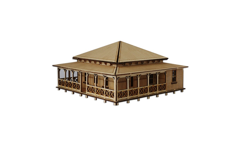 Little Building Co Queenslander Diamond HO Scale