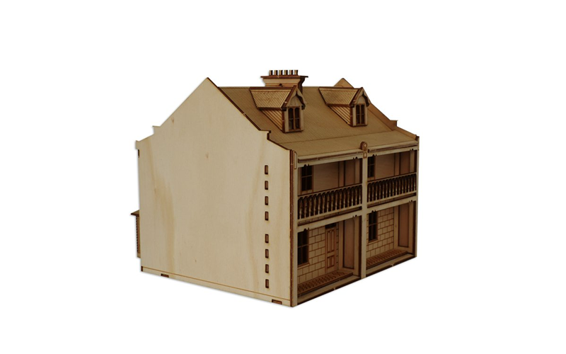 Little Building Co Surry Hills Terrace Semi HO Scale