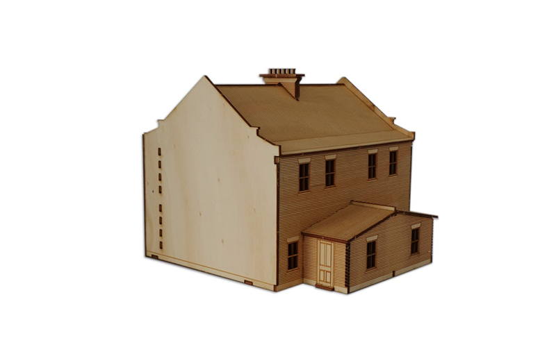 Little Building Co Surry Hills Terrace Semi HO Scale