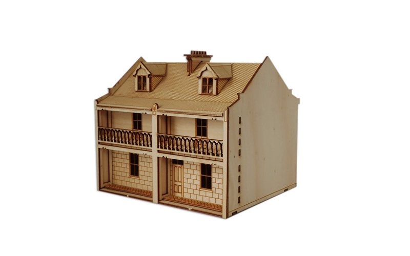 Little Building Co Surry Hills Terrace Semi HO Scale