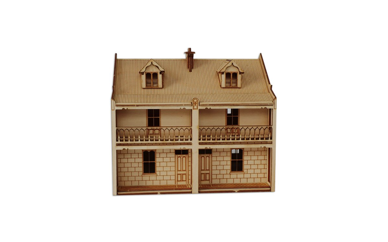 Little Building Co Surry Hills Terrace Semi HO Scale