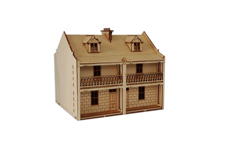 Little Building Co Surry Hills Terrace Semi HO Scale
