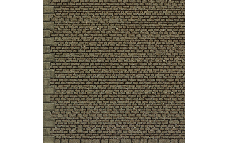 Metcalfe M0058 Semi-Cut Stonework B1 Style Builder Sheets OO/HO Scale