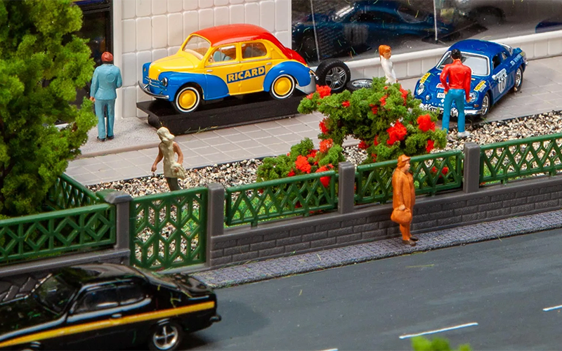 MKD MKD2022 Garden Fences Kit HO Scale
