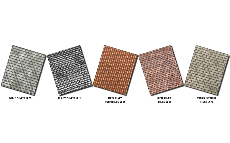 Metcalfe M0061 Roofing Tiles OO/HO Scale