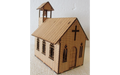 Micro Buildings NN00101 Church w/ Bell Tower N Scale