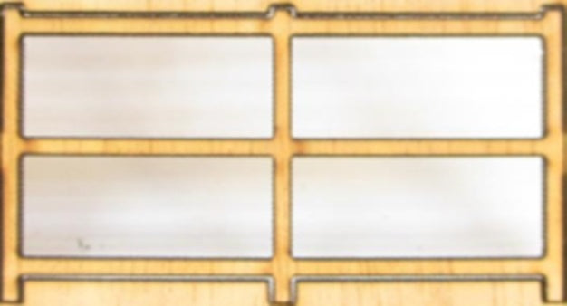 Micro Buildings NN01003 Victorian Paling Fence N Scale