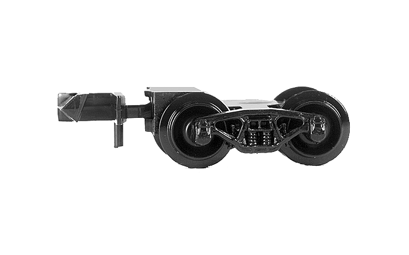 Micro-Trains Line 003 02 012 (1053) Andrews Trucks With Medium Extension MagneMatic® Couplers (One Pair) N Scale
